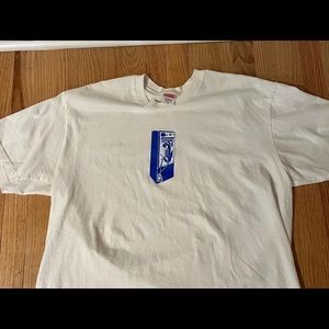 Supreme pay phone tee white